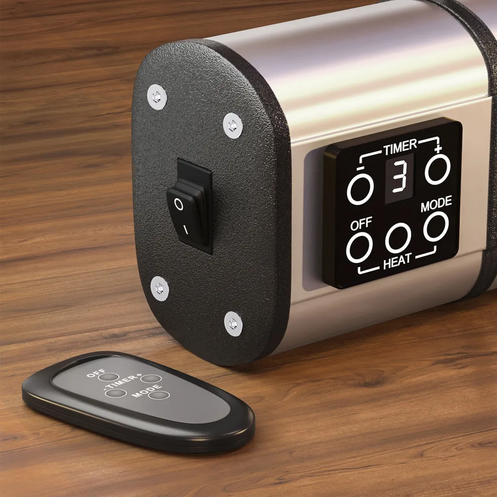 GGM Moebel International ROBERTO | Deckenheizstrahler | Edelstahl | 3000W | 3 Heizstufen | Heizstrahler Decke, Infrarotstrahler Terrasse 2 GGM Moebel International ROBERTO | Deckenheizstrahler | Edelstahl | 3000W | 3 Heizstufen | Heizstrahler Decke, Infrarotstrahler Terrasse – Bild 2