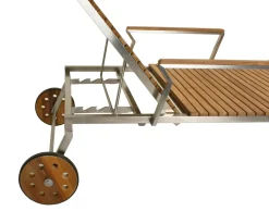 Garden Pleasure Sonnenliege DENVER Edelstahl 304 Gebürstet / Teak100% 304769 -Garten- & Gewächshäuser Geschäft 1fe9039897d89c66af5e3257b048eb3e