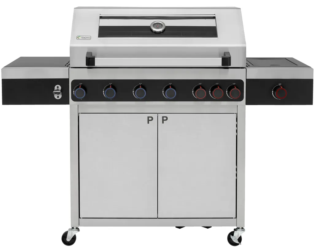 Tepro Edelstahl Gasgrill Keansburg 6 Special Edition, 6-Brenner Inkl. Powerzone Plus Infrarot-Backburner Plus Infrarotseitenbrenner 1 Tepro Edelstahl Gasgrill Keansburg 6 Special Edition, 6-Brenner Inkl. Powerzone Plus Infrarot-Backburner Plus Infrarotseitenbrenner