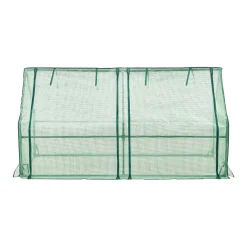 En.casa Mini Gewächshaus Nissewaard 180x90x90cm Foliengewächshaus Für Draußen Treibhaus Mit Reißverschluss Und 2 Fenstern Gitternetzfolie Grün -Garten- & Gewächshäuser Geschäft 2033a63eb832b0dad2390df2a95cb377