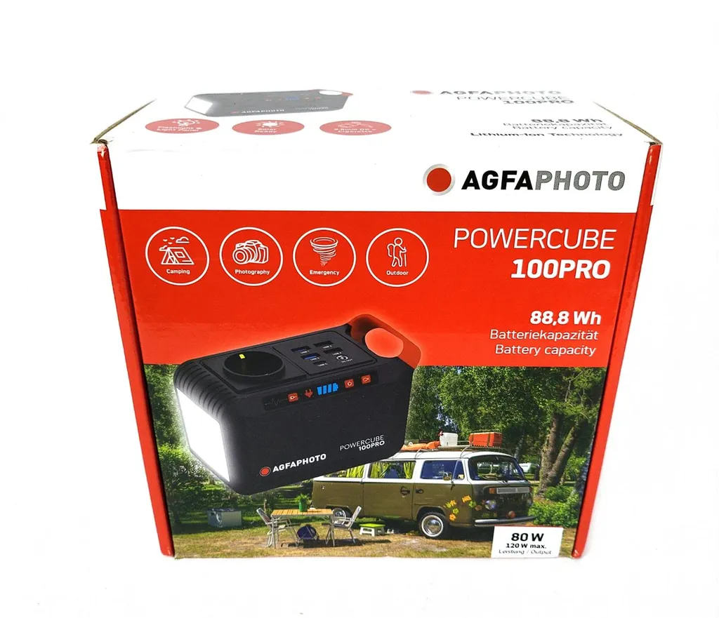 AGFAPHOTO Powercube 100 Pro Powerstation 1 AGFAPHOTO Powercube 100 Pro Powerstation