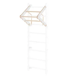 MAMOI Moderner Klimmzugbügel Für Sprossenwand | Klimmzugstange Gefaltet Yarnwood 100% ECO