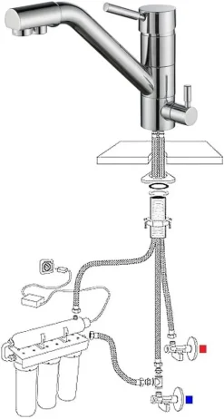 Homelody 3 Wege Wasserhahn Küchenarmatur Wasserfilter Mischbatterie Für Küche Spüle Trinkwasser Spültischarmatur 120° Drehbar Spülbeckenarmatur Chrom 13 Homelody 3 Wege Wasserhahn Küchenarmatur Wasserfilter Mischbatterie Für Küche Spüle Trinkwasser Spültischarmatur 120° Drehbar Spülbeckenarmatur Chrom -Garten- & Gewächshäuser Geschäft 20b9583b4ea8796363d0e0bce5bf6db4
