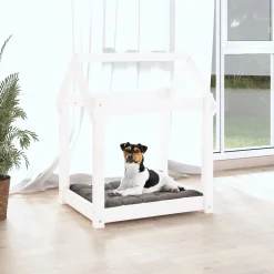 VidaXL Hundebett Weiß 61x50x70 Cm Massivholz Kiefer 10 VidaXL Hundebett Weiß 61x50x70 Cm Massivholz Kiefer -Garten- & Gewächshäuser Geschäft 210fa14073c5dad5884179a80d535c8d