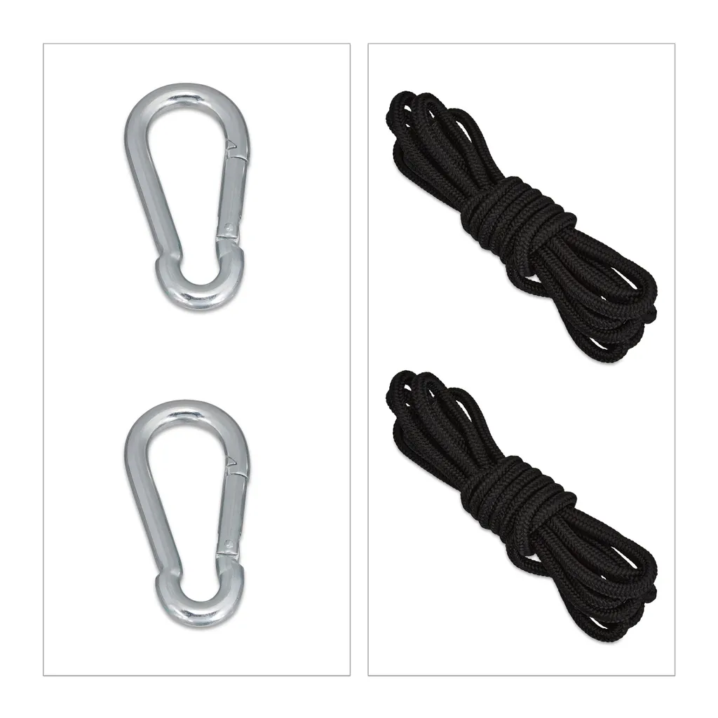 Relaxdays Hängematte Aus Baumwolle 8 Relaxdays Hängematte Aus Baumwolle – Bild 8