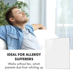 Klarstein Wonderwall 120 Infrarotheizung 120x100cm 1200W Timer IP24 -Garten- & Gewächshäuser Geschäft 21475acbccf448c6c504b03f878eca13