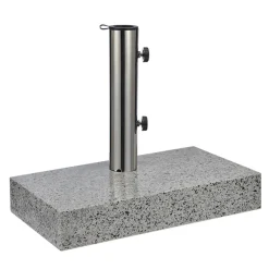Haushalt International Sonnenschirmständer Edelstahl Mit Granitfuß