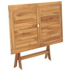 VidaXL Klappbarer Gartentisch 120x70x75 Cm Teak Massivholz -Garten- & Gewächshäuser Geschäft 21ab875dcd39259bc3adfabe621449d4
