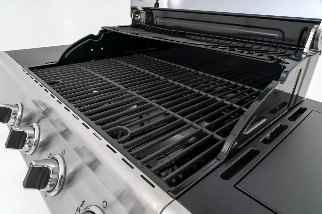 Nexgrill 4B Classic Gasgrill I 4 Brenner Gas Grill Mit Seitenbrenner I Grillwagen Mit Grillthermometer, Seitenablage Und Seitenkochfeld 8 Nexgrill 4B Classic Gasgrill I 4 Brenner Gas Grill Mit Seitenbrenner I Grillwagen Mit Grillthermometer, Seitenablage Und Seitenkochfeld – Bild 8