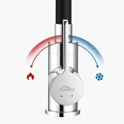 Auralum Hochdruck Flexible Küchenarmatur 360° Drehbar Küchenmischbatterien Schwarz Einhandmischer Flexibler Wasserhahn Für Die Küche -Garten- & Gewächshäuser Geschäft 21cb62746ef568ff97f97a3bd3c6a4ae