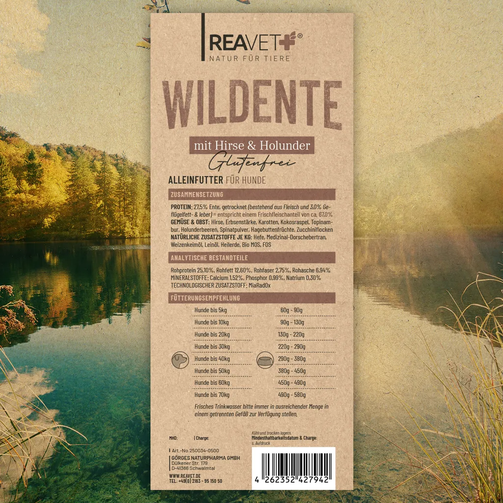 REAVET Natur Hundefutter Trocken 5er Set (5x500g) – 100% Natürlich Trockenfutter Hund, Getreidefrei Für Allergiker, Hunde Trockenfutter, Natur Ohne Chemie Und Künstliche Vitamine 5 REAVET Natur Hundefutter Trocken 5er Set (5x500g) – 100% Natürlich Trockenfutter Hund, Getreidefrei Für Allergiker, Hunde Trockenfutter, Natur Ohne Chemie Und Künstliche Vitamine – Bild 5