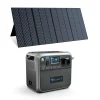BLUETTI Solar Stromgenerator AC200P Mit 1 X PV350 Solarpanel, 2000Wh/2000W LiFePO4 Stormerzeuger Unit 350W Solaranlagen Solarmodul Für Notstromversorgung Camping, Wohnwagen, Stromausfall, Stromausfall