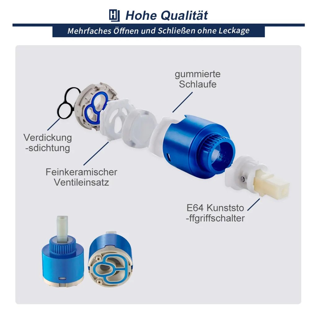 Wasserhahn Bad Hoch Waschbeckenarmatur Badarmatur Mit Langem Wasserauslass Armatur Bad Waschtischarmatur Einhandmischer Mit Auslauf Höhe 245 Mm, Homelody 8 Wasserhahn Bad Hoch Waschbeckenarmatur Badarmatur Mit Langem Wasserauslass Armatur Bad Waschtischarmatur Einhandmischer Mit Auslauf Höhe 245 Mm, Homelody – Bild 8