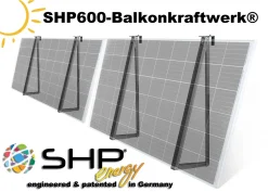 SHP600-Balkonkraftwerk® - Balkon-Solaranlage 600Watt -Garten- & Gewächshäuser Geschäft 2243bf8ad48c1e695ffba1e9f4525717
