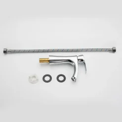 Aihom Bad Kaltwasser Standventil Armatur Wasserhahn Chrom Badarmaturen Mit Anschlussschlauch Waschtischarmatur Für Badzimmer -Garten- & Gewächshäuser Geschäft 2269f456e29bc3ba042f0f2b3ad95fde