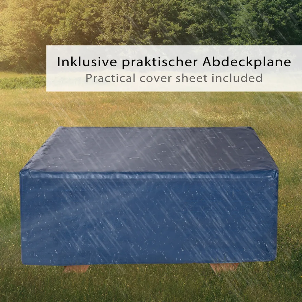 ONVAYA® Kindersitzgarnitur Grau Garten-Kindersitzgruppe »Kindersitzgarnitur Aus Holz, Kindersitzgruppe Mit Rückenlehnen Für Bis Zu 4 Kinder, Praktische Kinderpicknickbank Mit Ausreichend Stauraum« 7 ONVAYA® Kindersitzgarnitur Grau Garten-Kindersitzgruppe »Kindersitzgarnitur Aus Holz, Kindersitzgruppe Mit Rückenlehnen Für Bis Zu 4 Kinder, Praktische Kinderpicknickbank Mit Ausreichend Stauraum« – Bild 7