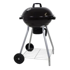 BBQ Collection Holzkohlegrill, Kugelgrill Rundgrill Ø 45 X 83 Cm Mit Deckel, Stabiler Standgrill Auf Rädern Mit Abnehmbarem Aschekasten & Ablagegitter, Schwarz -Garten- & Gewächshäuser Geschäft 22c52ee673d3e10c961849745c543b0e