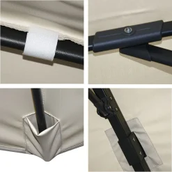 Mendler Gastronomie-Ampelschirm MCW-A96, 3,5x3,5m (Ø4,95m) Polyester/Alu 25kg Creme-grau Mit Ständer, Drehba 17 Mendler Gastronomie-Ampelschirm MCW-A96, 3,5x3,5m (Ø4,95m) Polyester/Alu 25kg Creme-grau Mit Ständer, Drehba -Garten- & Gewächshäuser Geschäft 22dc989cb4256b174565fff719669e47