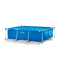 Intex Family Rahmenpool 28271NP Blau 260 X 160 X 65 Cm -Garten- & Gewächshäuser Geschäft 23b283c54675fae193f10c9173c4625c 2