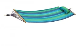 Garden Pleasure Hängematte "Hawaii" Blau/grün -Garten- & Gewächshäuser Geschäft 24089a3d569226d0a75ddd6568489723