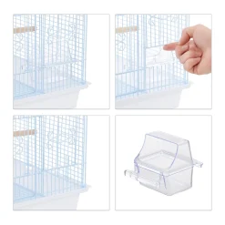 Relaxdays Dekorativer Vogelkäfig -Garten- & Gewächshäuser Geschäft 24093ceb876369b2e37b9f7da077b230