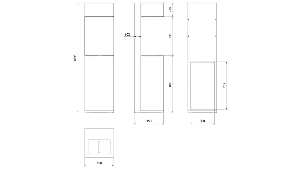 Kratki Gasfeuerstelle Outdoor AQF2 60x80 13 KW Propan-Butan Sierra Gehäuse Satz 6 Kratki Gasfeuerstelle Outdoor AQF2 60x80 13 KW Propan-Butan Sierra Gehäuse Satz – Bild 6