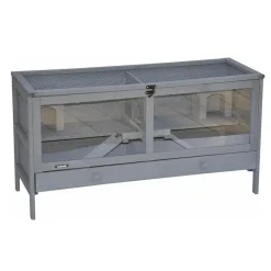 Nanook Hamsterkäfig Mäusekäfig Kleintierkäfig Nagerkäfig Grau 92 X 34 X 48 Cm -Garten- & Gewächshäuser Geschäft 24254dd83e2e7af18418b819e1844644