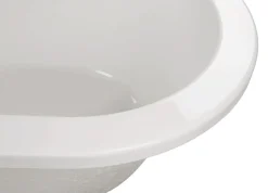 Calmwaters® Freistehende Badewanne 180x80 Cm, Acrylwanne Modern Soft, Duo-Badewanne Für 2 Personen, Maße 180 X 80 Cm, Freistehende Wanne Oval, Runde Badewanne Freistehend, Duowanne Weiß, 02SL3337 -Garten- & Gewächshäuser Geschäft 24641f471c099bcb202a4487d24189f2