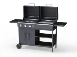 Tepro Kohle-Gas-Kombigrill Tarboro Kombi