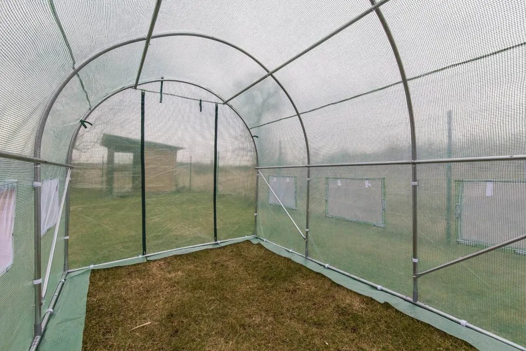 NABBI Gartenfolienpflanze Gewächshaus 400x250x200 Cm - Grün 12 NABBI Gartenfolienpflanze Gewächshaus 400x250x200 Cm - Grün – Bild 12