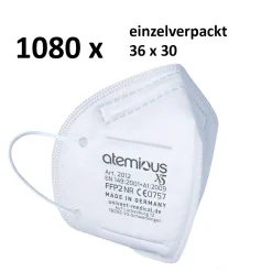 Univent Medical GmbH Atemious X5 Komfort Vlies FFP2 Atemschutzmaske Germany Mit Deutschem Zertifikat CE0757, Menge:10 Stck, Verpackung:einzeln Verpackt 13 Univent Medical GmbH Atemious X5 Komfort Vlies FFP2 Atemschutzmaske Germany Mit Deutschem Zertifikat CE0757, Menge:10 Stck, Verpackung:einzeln Verpackt -Garten- & Gewächshäuser Geschäft 24cfecc9023b9b83844a14371af7f0eb