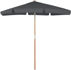 SONGMICS 200 × 125 Cm Holz-Sonnenschirm, Marktschirm, UV-Schutz UPF 50+, Gartenschirm, Terrassenschirm, Sonnenschutz, Ohne Ständer Grau GPU26GY 12 SONGMICS 200 × 125 Cm Holz-Sonnenschirm, Marktschirm, UV-Schutz UPF 50+, Gartenschirm, Terrassenschirm, Sonnenschutz, Ohne Ständer Grau GPU26GY -Garten- & Gewächshäuser Geschäft 25028bc60a420a27fbf14cd138bcc151