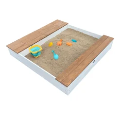 AXI Evy Sandkasten Aus Holz Mit Wasserbehälter, Sitzbank & Stauraum | Sandbox Für Kinder In Weiß & Braun Mit Abdeckung & Plane | 119 X 117 Cm 15 AXI Evy Sandkasten Aus Holz Mit Wasserbehälter, Sitzbank & Stauraum | Sandbox Für Kinder In Weiß & Braun Mit Abdeckung & Plane | 119 X 117 Cm -Garten- & Gewächshäuser Geschäft 252823b4c14b1105cc33eaa6f2e5ec09