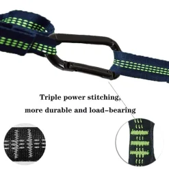 Mmgoqqt Hängemattenbefestigung, Schaukelbefestigung, Baum-Aufhängeset, 3 M X 2,5 Cm, Max. 500 Kg, 15 Stück, 1 Ring, 2 Karabiner, Hängesessel-Zubehör, Stahlfedern Für Camping, Wandern, Outdoor-Reisen -Garten- & Gewächshäuser Geschäft 254d5060ca58c55a852ee10ea798cce3