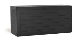 Kreher Technik Kreher Kissenbox "Woodebox" In Anthrazit 280 Liter