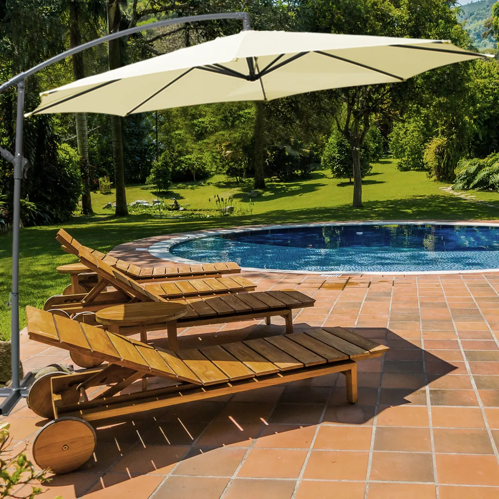 FF Europe MIADOMODO® Sonnenschirm - Ø300/350cm, Mit Ständer, Handkurbel, Neigbar, Verstellbar, Farbwahl - Ampelschirm, Gartenschirm, Marktschirm, Terassenschirm 7 FF Europe MIADOMODO® Sonnenschirm - Ø300/350cm, Mit Ständer, Handkurbel, Neigbar, Verstellbar, Farbwahl - Ampelschirm, Gartenschirm, Marktschirm, Terassenschirm – Bild 7