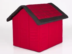 HobbyDog Hundehütte Hundebett Tierbett Katzenbett - Standard - 52 X 53 X 46 Cm [Größe: R3] - Rot Kariert -Garten- & Gewächshäuser Geschäft 25b86e5113c942f4491a6db2a21833c0