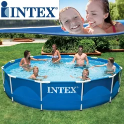 Intex Metal Frame-Pool 366 X 76 Cm -Garten- & Gewächshäuser Geschäft 25c69fba3f74bc3515d5ffd9ee8c3078