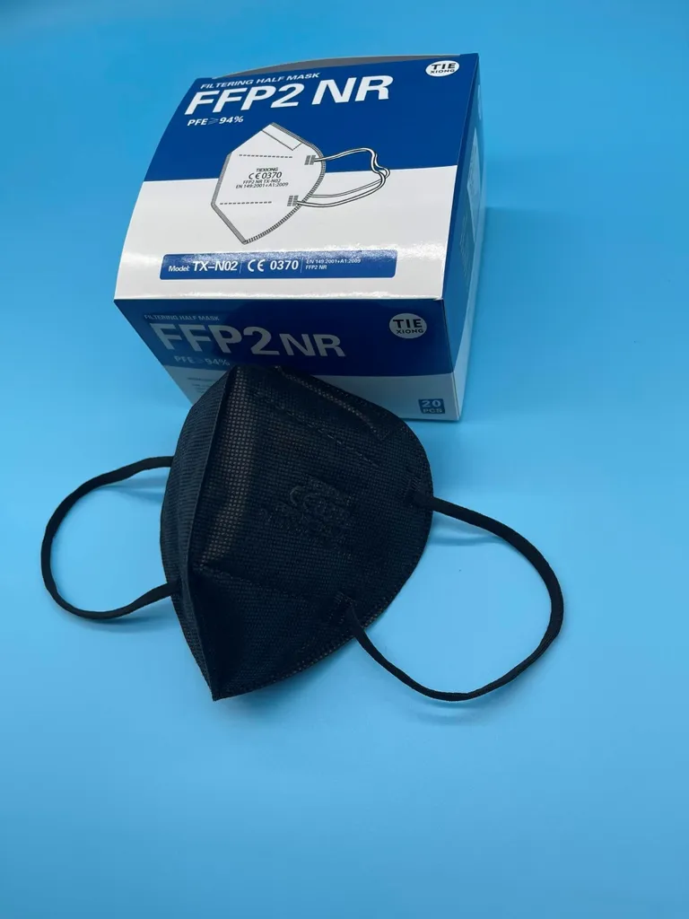 BARBEADOR FFP2 Maske 20 Stück Bunt Sortiert , Einzelverpackt , CE 0370 - EN149:2001+A1:2009, Elastische Ohrenschlaufen 5 BARBEADOR FFP2 Maske 20 Stück Bunt Sortiert , Einzelverpackt , CE 0370 - EN149:2001+A1:2009, Elastische Ohrenschlaufen – Bild 5