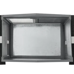 Juskys Hasenstall 210x43x86 Cm Mit Dach, Leiter & Fach - Kaninchenstall Groß, Doppelstöckig & Modern - Stall Kaninchen Im Garten - Hasenkäfig Grau -Garten- & Gewächshäuser Geschäft 2604684cfcbd8cd361442b01608434b3