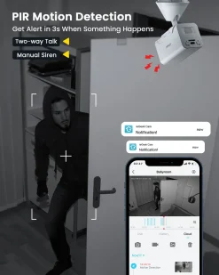 IeGeek Überwachungskamera Wlan 1080P Mini Kamera Mit Mit HD Nachtsicht, 2-Wege-Audio, Smarte Bewegungs Und Geräuscherkennung, Mobile App Steuerung, Innen Camera Wifi Für Haussicherheit 27 IeGeek Überwachungskamera Wlan 1080P Mini Kamera Mit Mit HD Nachtsicht, 2-Wege-Audio, Smarte Bewegungs Und Geräuscherkennung, Mobile App Steuerung, Innen Camera Wifi Für Haussicherheit -Garten- & Gewächshäuser Geschäft 262f3b7380b24b07b560f5ea5868de5c 1