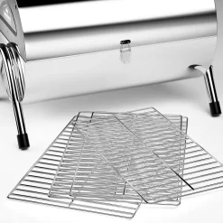 Deuba Tischgrill Campinggrill Klappgrill Edelstahl Tragbar Klappbar BBQ Holzkohlegrill -Garten- & Gewächshäuser Geschäft 2647608eb764043e0d2dbec1d7f661e7