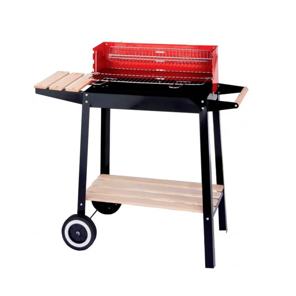 Garden Pleasure Stahl Grillwagen Mit Ablage Holzkohlegrill Eckig Garten Grill Standgrill 1 Garden Pleasure Stahl Grillwagen Mit Ablage Holzkohlegrill Eckig Garten Grill Standgrill