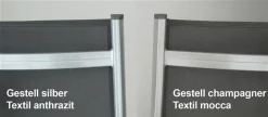 Kettler Multipositionssessel Silber/anthrazit, 0301201-0000 -Garten- & Gewächshäuser Geschäft 266084feb9aedc19a693325acd4a90a2