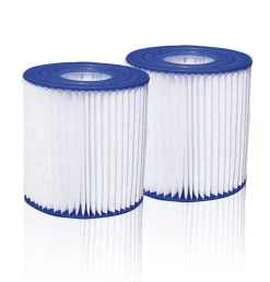 Summer Waves Pool Papierfilter Filter Kartuschen Kartuschenfilter Papier Typ D, Herstellernummer:ESP_52-0001, Stückzahl:2er Pack
