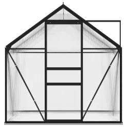 VidaXL Gewächshaus Anthrazit Aluminium 2,47 M² -Garten- & Gewächshäuser Geschäft 2685f79caf78d6cc3349be7c48035e2a