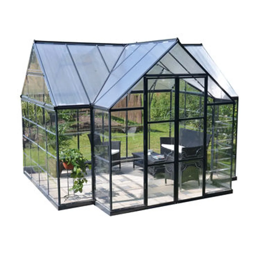 PALRAM-Victory Orangerie-anthrazi/transparent-7320 46 PALRAM-Victory Orangerie-anthrazi/transparent-7320 – Bild 46