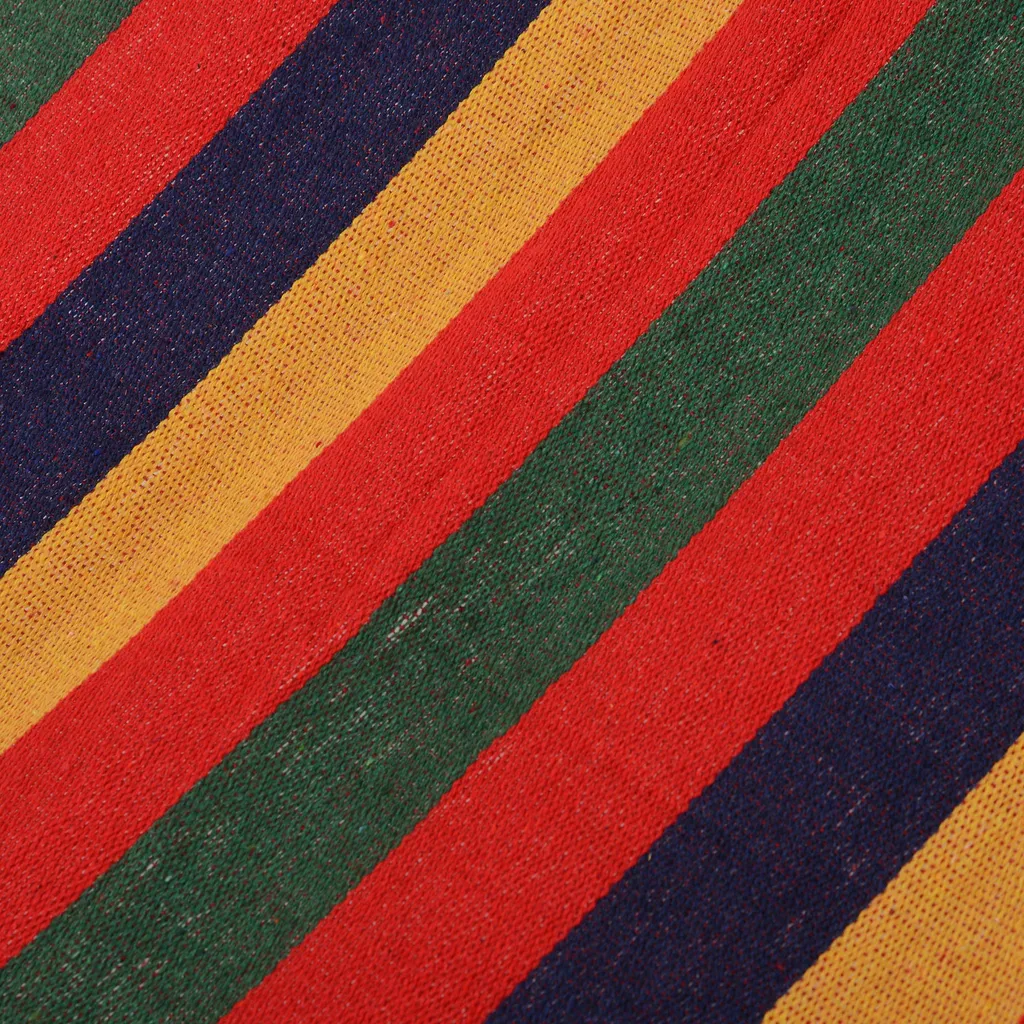 Outsunny Stabhängematte Hängematte Wetterfest UV-beständig 2 X 1 M Bis 120 Kg Baumwoll-Polyester-Mischung Bunt 4 Outsunny Stabhängematte Hängematte Wetterfest UV-beständig 2 X 1 M Bis 120 Kg Baumwoll-Polyester-Mischung Bunt – Bild 4