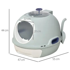 Pawhut Katzentoilette Mit Dachfenster, Katzenklo Mit Bodenschale, Mit Schaufel, Tragbar, PP ABS, 47 X 55 X 44 Cm 11 Pawhut Katzentoilette Mit Dachfenster, Katzenklo Mit Bodenschale, Mit Schaufel, Tragbar, PP ABS, 47 X 55 X 44 Cm -Garten- & Gewächshäuser Geschäft 278d9fd3341a735cbf0cefa1dc627e97