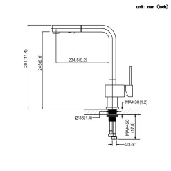 Homelody Wasserhahn Küche Ausziehbar Küchenarmatur Mit 2 Strahlarten Spültischarmatur 360° Schwenkbar Mischbatterie Küche Messing Chrom 13 Homelody Wasserhahn Küche Ausziehbar Küchenarmatur Mit 2 Strahlarten Spültischarmatur 360° Schwenkbar Mischbatterie Küche Messing Chrom -Garten- & Gewächshäuser Geschäft 27987ca84c632b3aa7b99a0670f43eb1